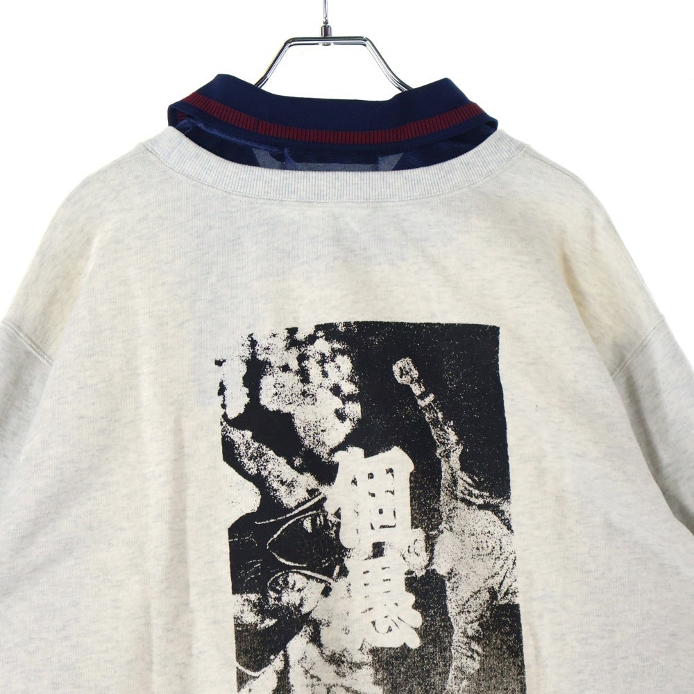 COGNOMEN(コグノーメン) COGNOMEN コグノーメン UNIFORM LAYERED SWEAT SHIRT ユニフォームレイヤードスウェットトレーナー UN-SW-U01 グレー