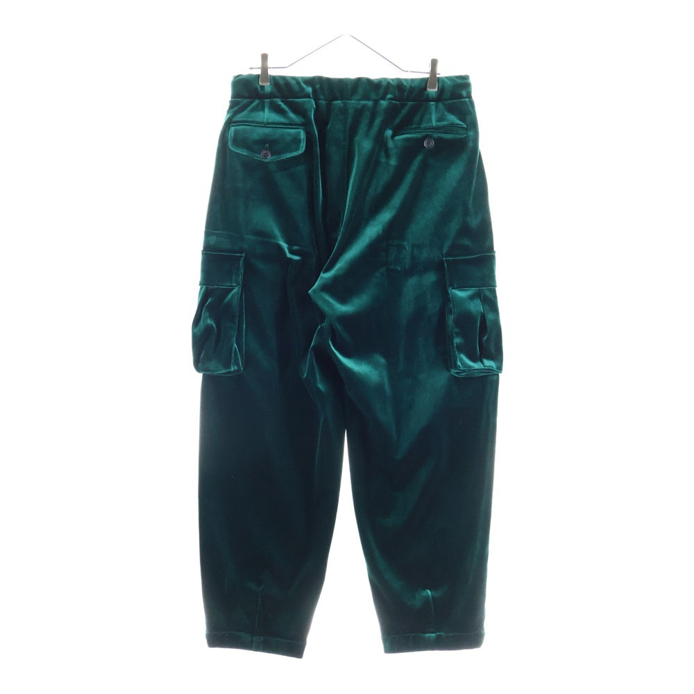 FLATLUX(フラットラックス) DOOM CARGO EASY VELOUR ドームカーゴイージーパンツ グリーン