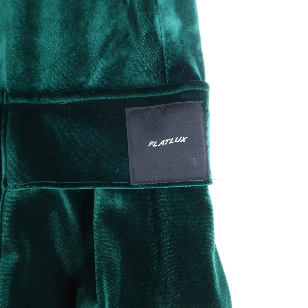 FLATLUX(フラットラックス) DOOM CARGO EASY VELOUR ドームカーゴイージーパンツ グリーン