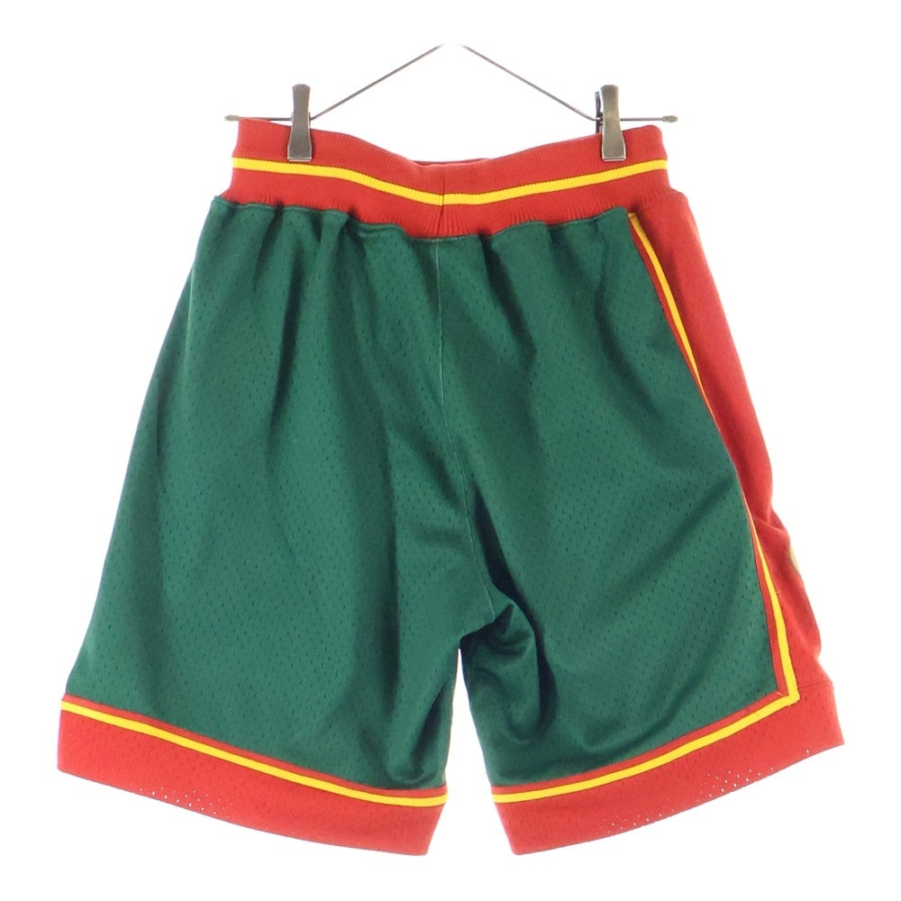 Mitchell&Ness(ミッチェル アンド ネス) NBA AUTHENTIC ROAD SHORTS UPERSONICS 95-96 オーセンティックロードゲームショーツ ハーフパンツ グリーン