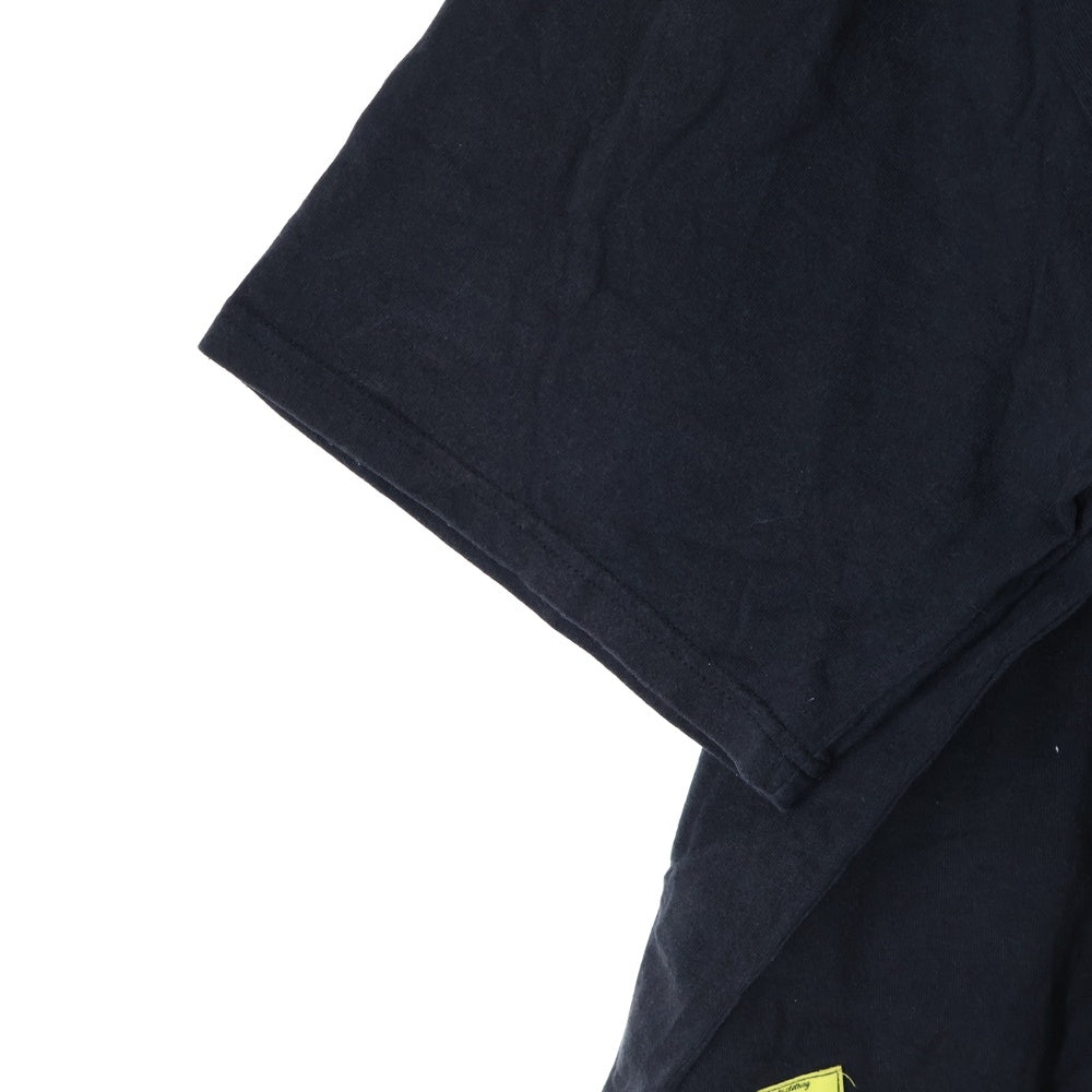 EXAMPLE(エグザンプル) オーバーサイズロゴポケット半袖Tシャツ カットソー ブラック