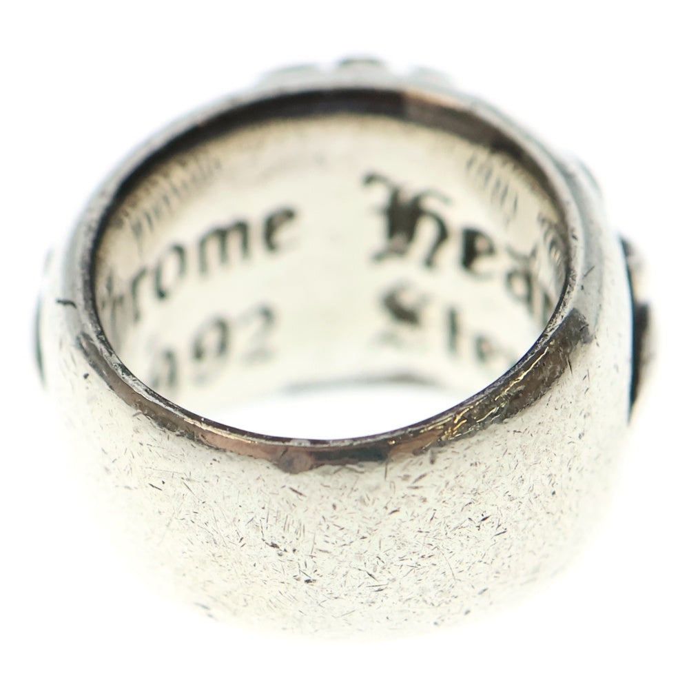 CHROME HEARTS(クロムハーツ) FLRL CRS フローラルクロス リング シルバー BCA346