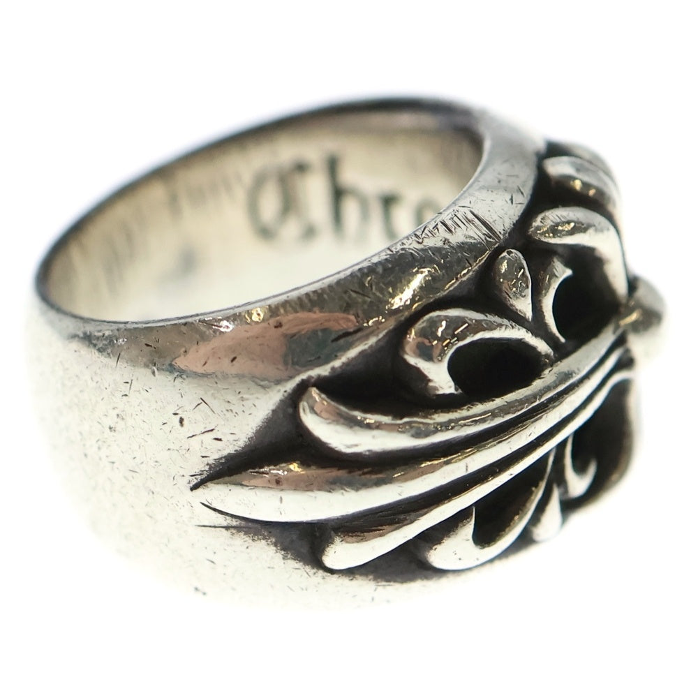 CHROME HEARTS(クロムハーツ) FLRL CRS フローラルクロス リング シルバー BCA346
