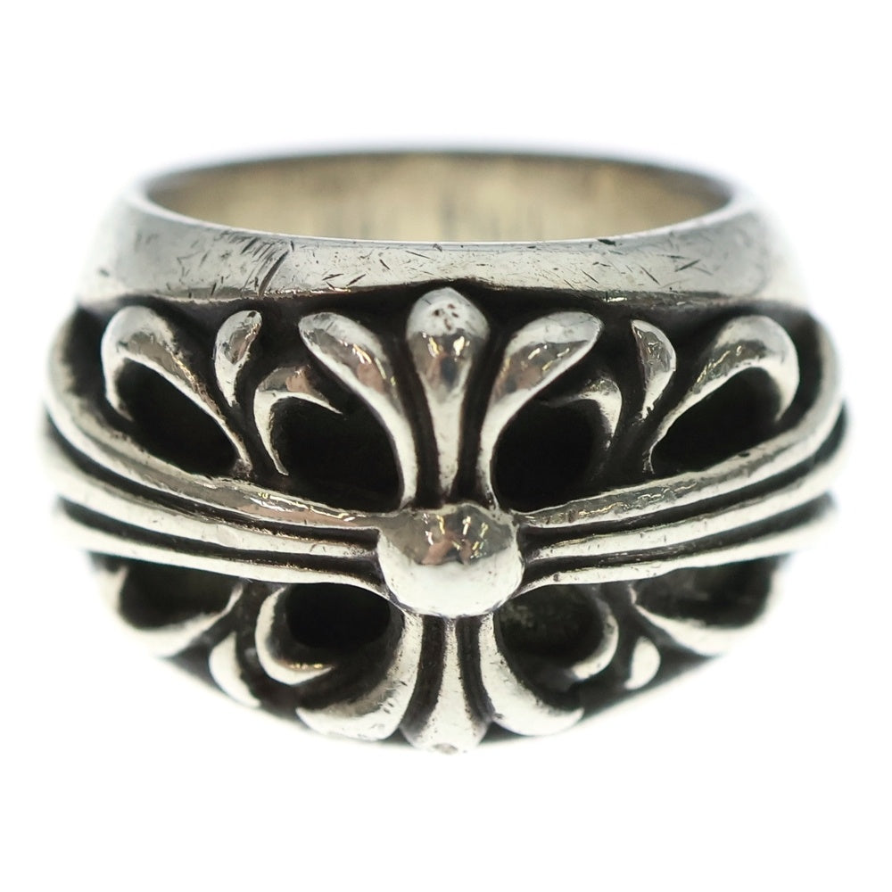 CHROME HEARTS(クロムハーツ) FLRL CRS フローラルクロス リング シルバー BCA346