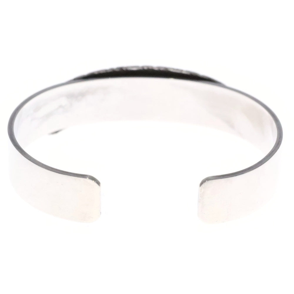 TADY & KING(タディアンドキング) 特大SVフェザー平打ちバングルK18ロングホーン