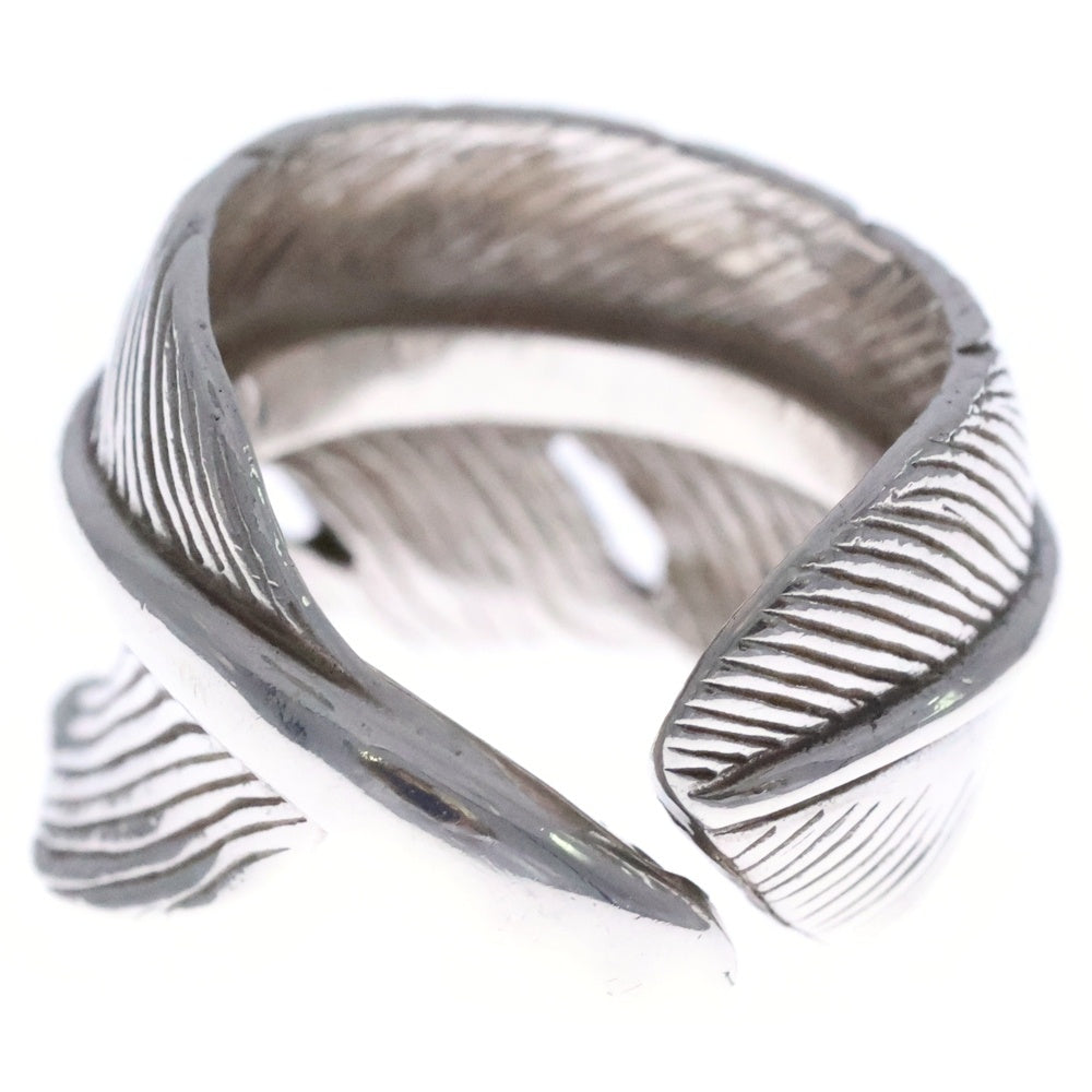 TADY & KING(タディアンドキング) フェザーリングK18ロングホーン シルバーゴールド