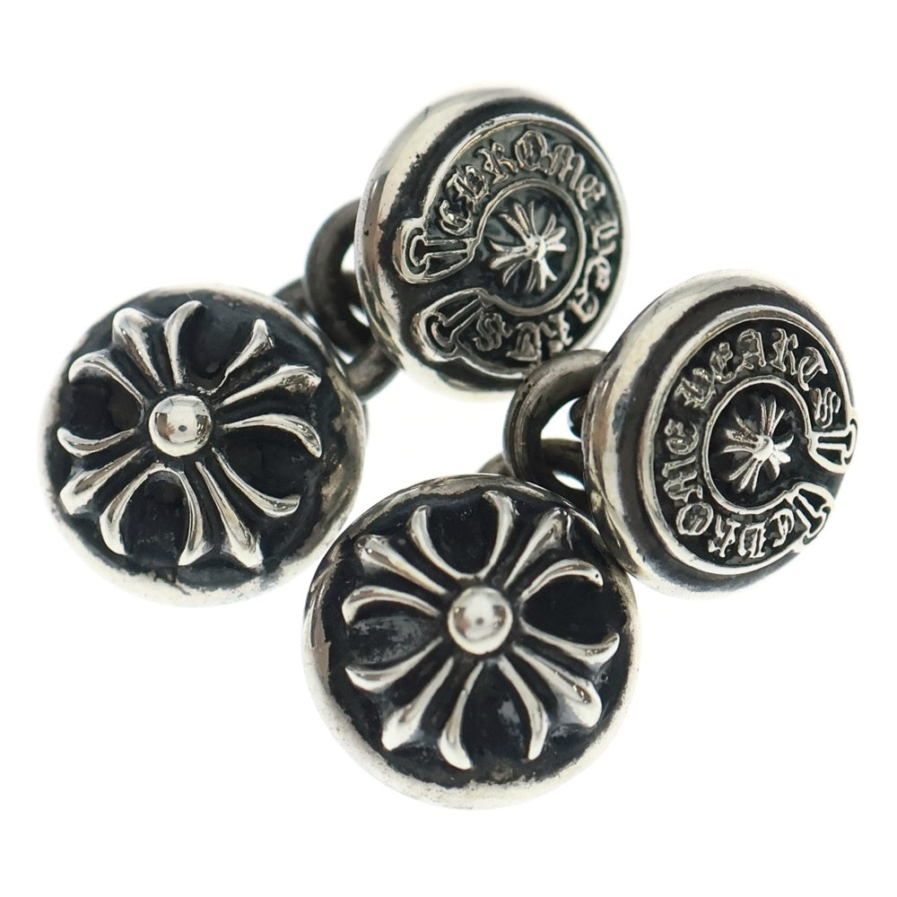 CHROME HEARTS(クロムハーツ) CUFF LINKS CROSS BALL カフスリンクス クロスボール シルバー