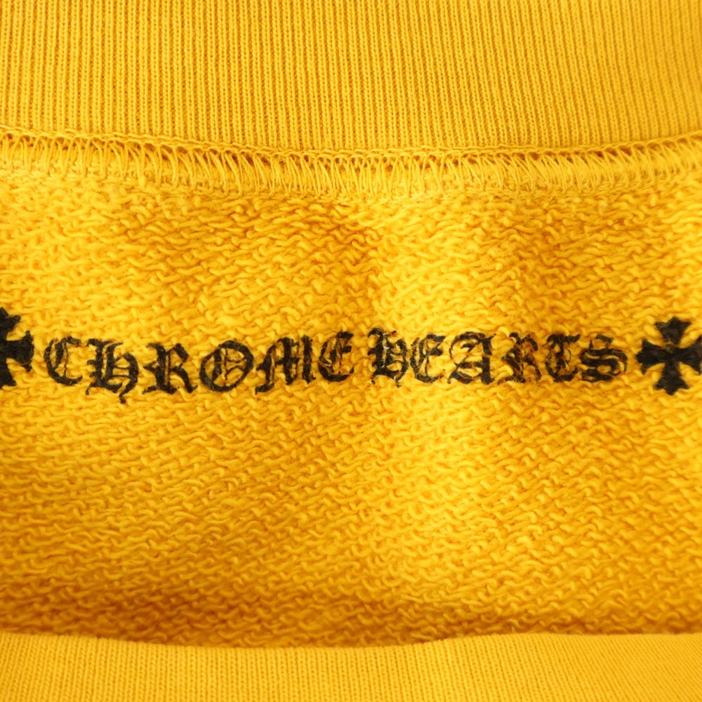 CHROME HEARTS(クロムハーツ) SWTSHRT CREWNECK アームロゴ スウェットクルーネックトレーナー マスタード