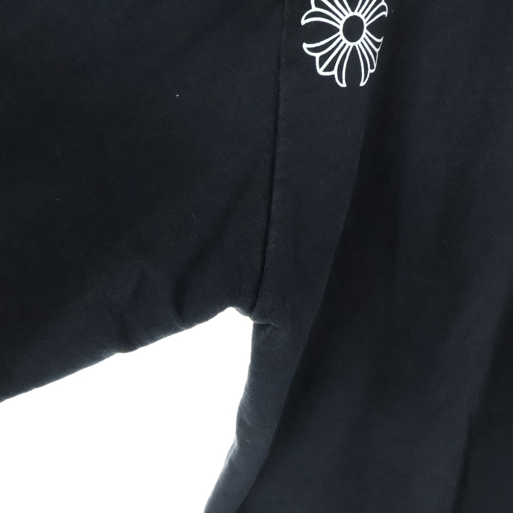 CHROME HEARTS(クロムハーツ) MALIBU CH PLUS DAGGER HD ZIP マリブ限定 CHプラス バックダガープリント ジップアップフーディーパーカー ブラック