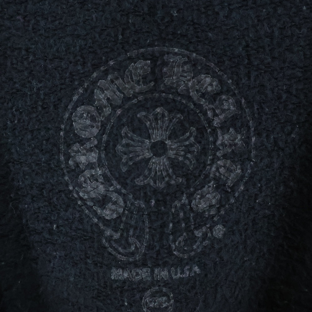 CHROME HEARTS(クロムハーツ) MALIBU CH PLUS DAGGER HD ZIP マリブ限定 CHプラス バックダガープリント ジップアップフーディーパーカー ブラック