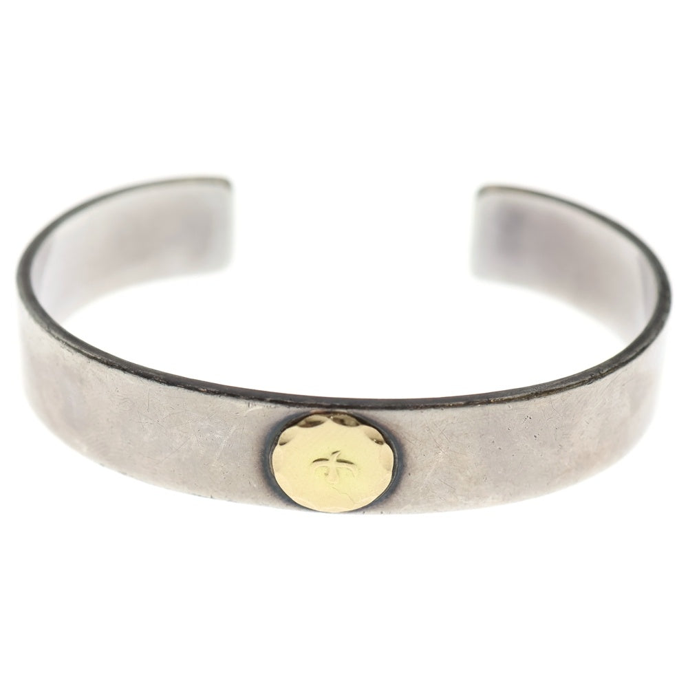 goro's(ゴローズ) 平打ちブレスS バングル シルバー/ゴールド