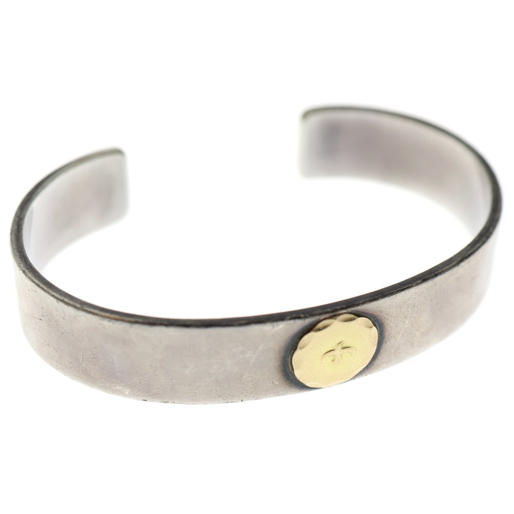 goro's(ゴローズ) 平打ちブレスS バングル シルバー/ゴールド