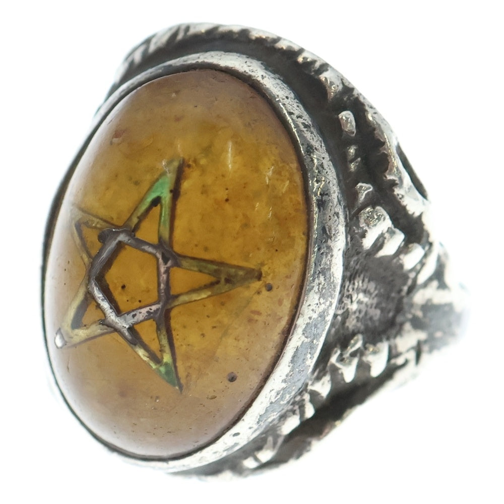 ALEX STREETER(アレックスストリーター) エンジェルハートリング アンバー シルバー