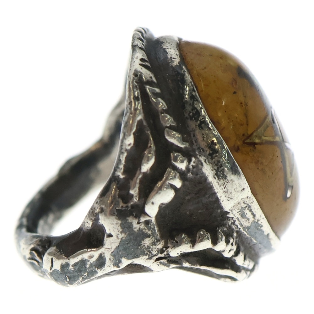 ALEX STREETER(アレックスストリーター) エンジェルハートリング アンバー シルバー