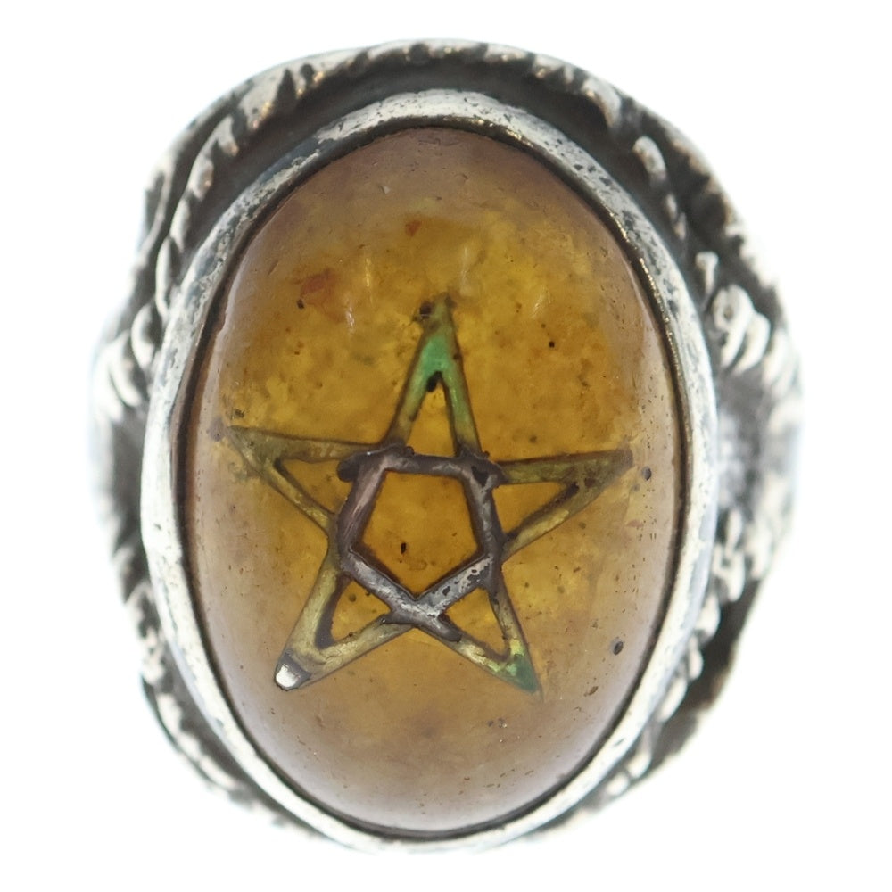 ALEX STREETER(アレックスストリーター) エンジェルハートリング アンバー シルバー