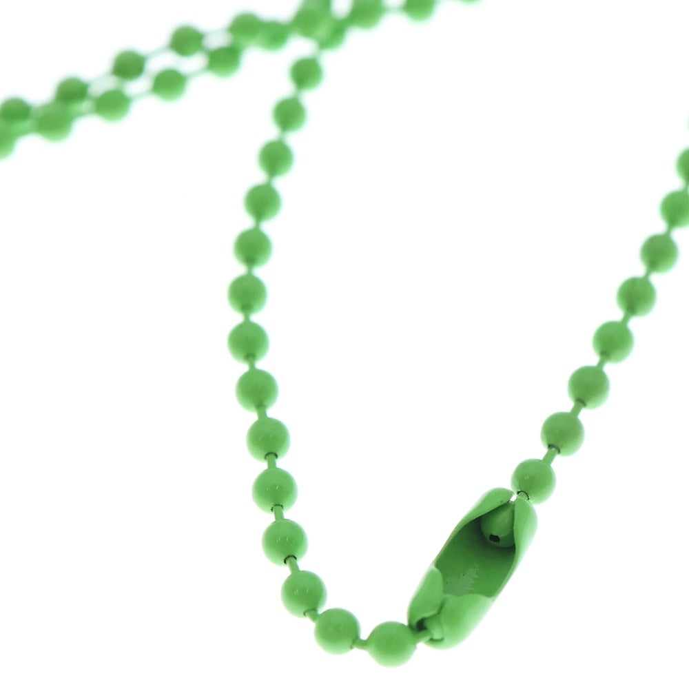 CHROME HEARTS(クロムハーツ) RUBBER CH CRS SML スモールCHクロス ラバーネックレス シリコン グリーン BCA306