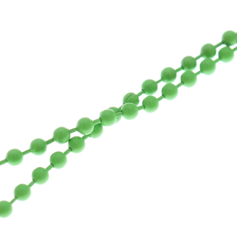 CHROME HEARTS(クロムハーツ) RUBBER CH CRS SML スモールCHクロス ラバーネックレス シリコン グリーン BCA306