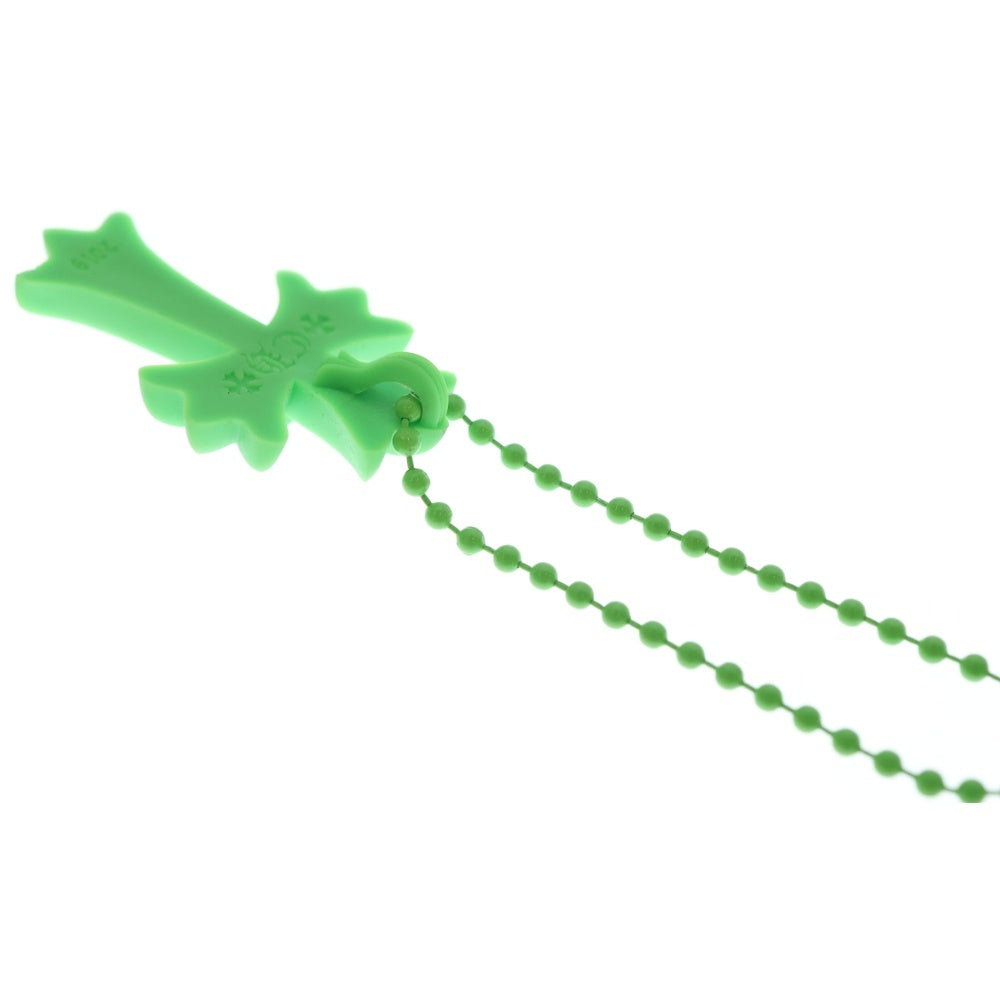 CHROME HEARTS(クロムハーツ) RUBBER CH CRS SML スモールCHクロス ラバーネックレス シリコン グリーン BCA306