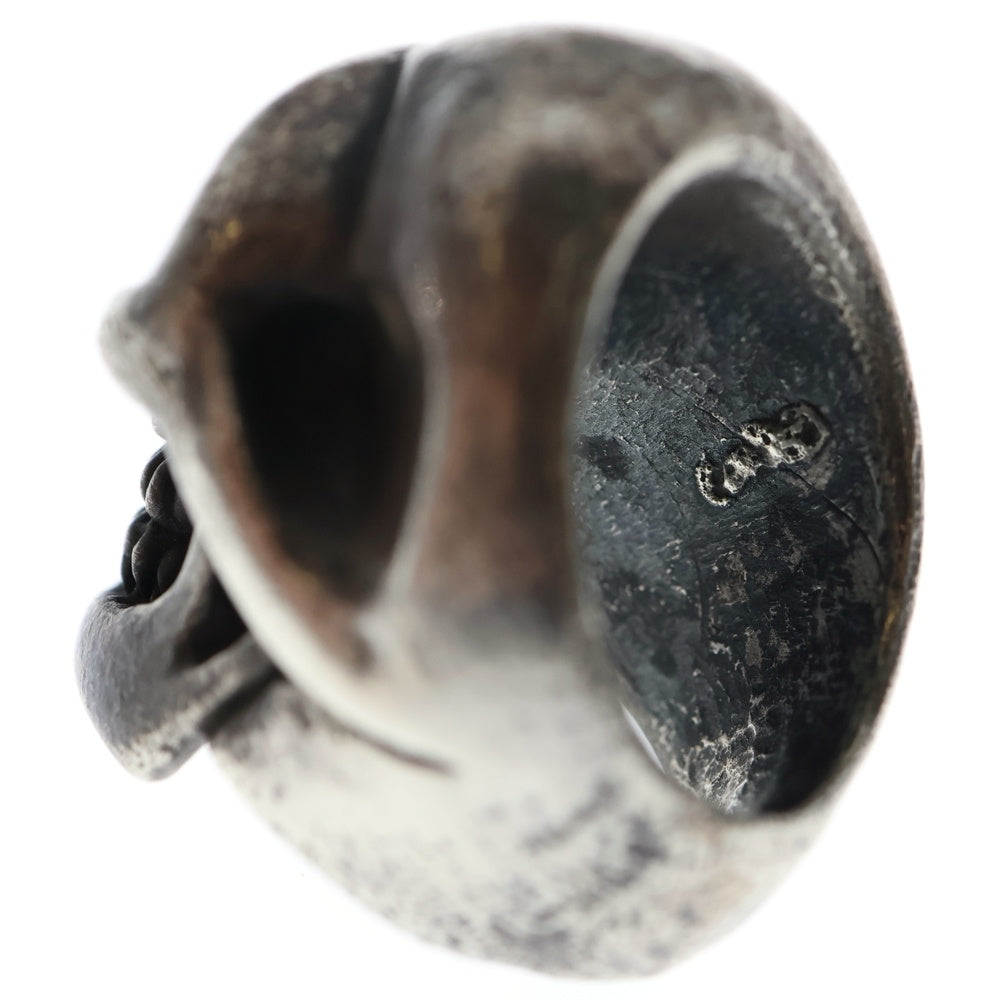 STOP LIGHT(ストップライト) CRAZY SKULL RING クレイジースカル リング シルバー