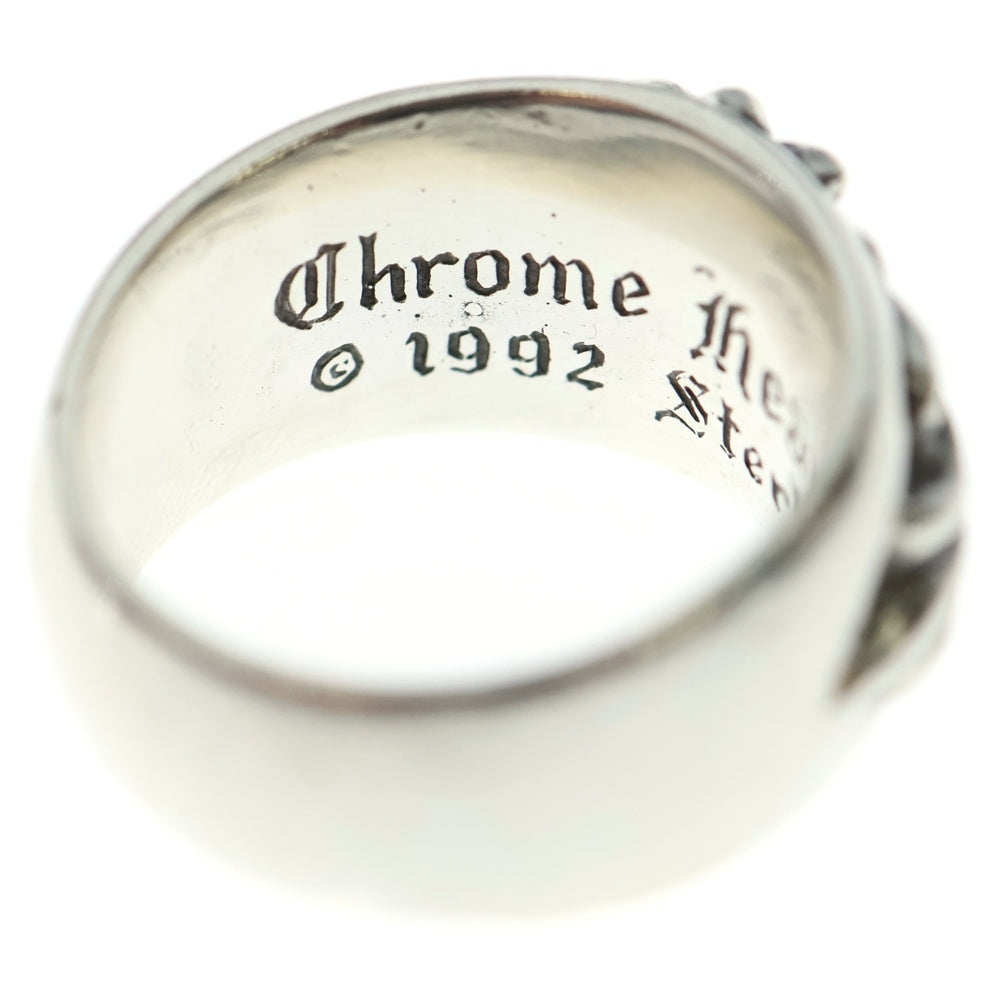 CHROME HEARTS(クロムハーツ) FLRL CRS フローラルクロス リング シルバー BCA346