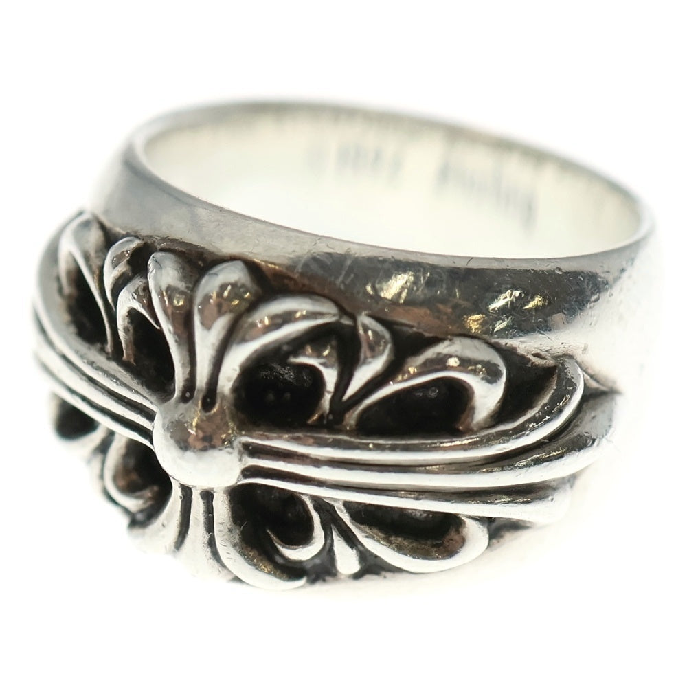 CHROME HEARTS(クロムハーツ) FLRL CRS フローラルクロス リング シルバー BCA346