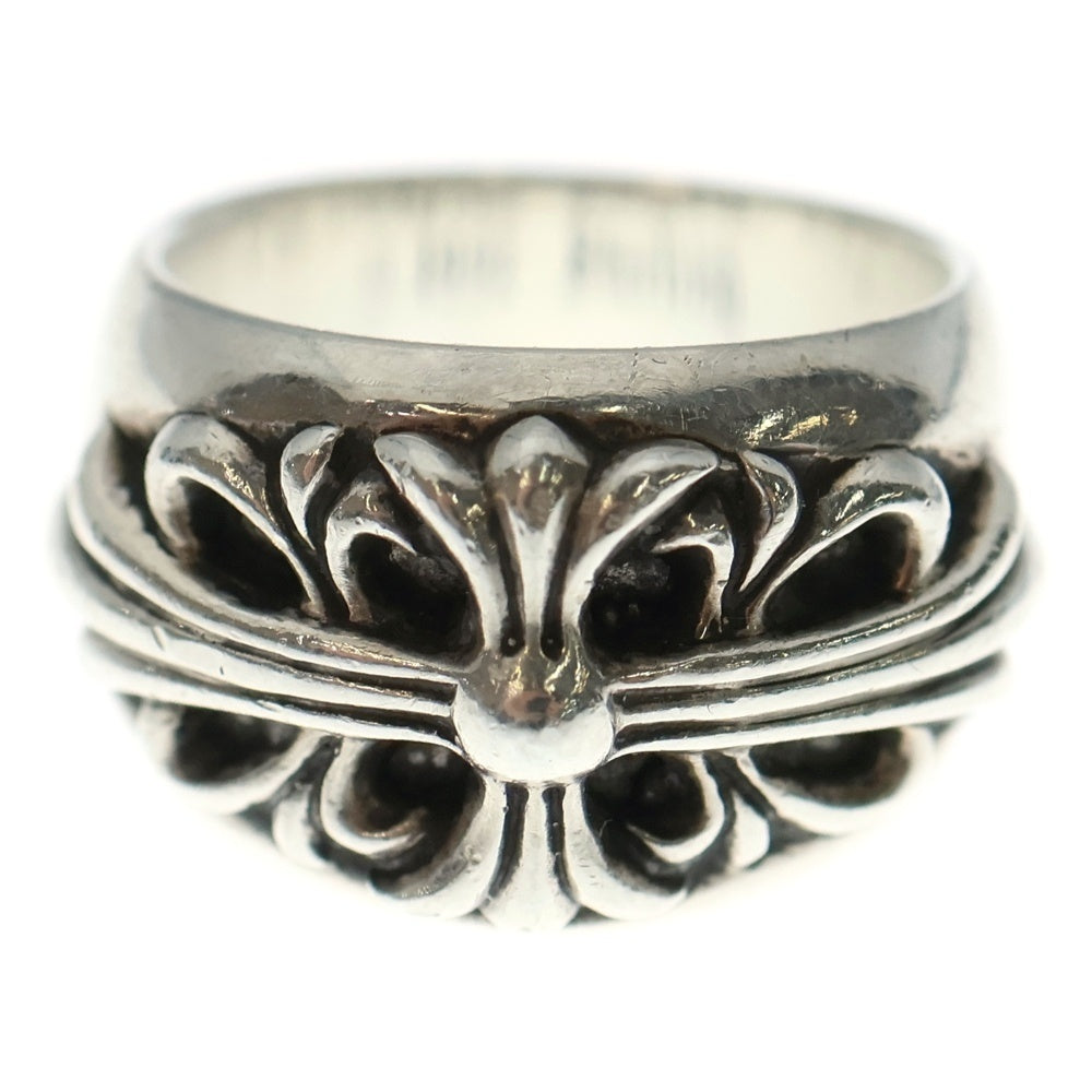 CHROME HEARTS(クロムハーツ) FLRL CRS フローラルクロス リング シルバー BCA346