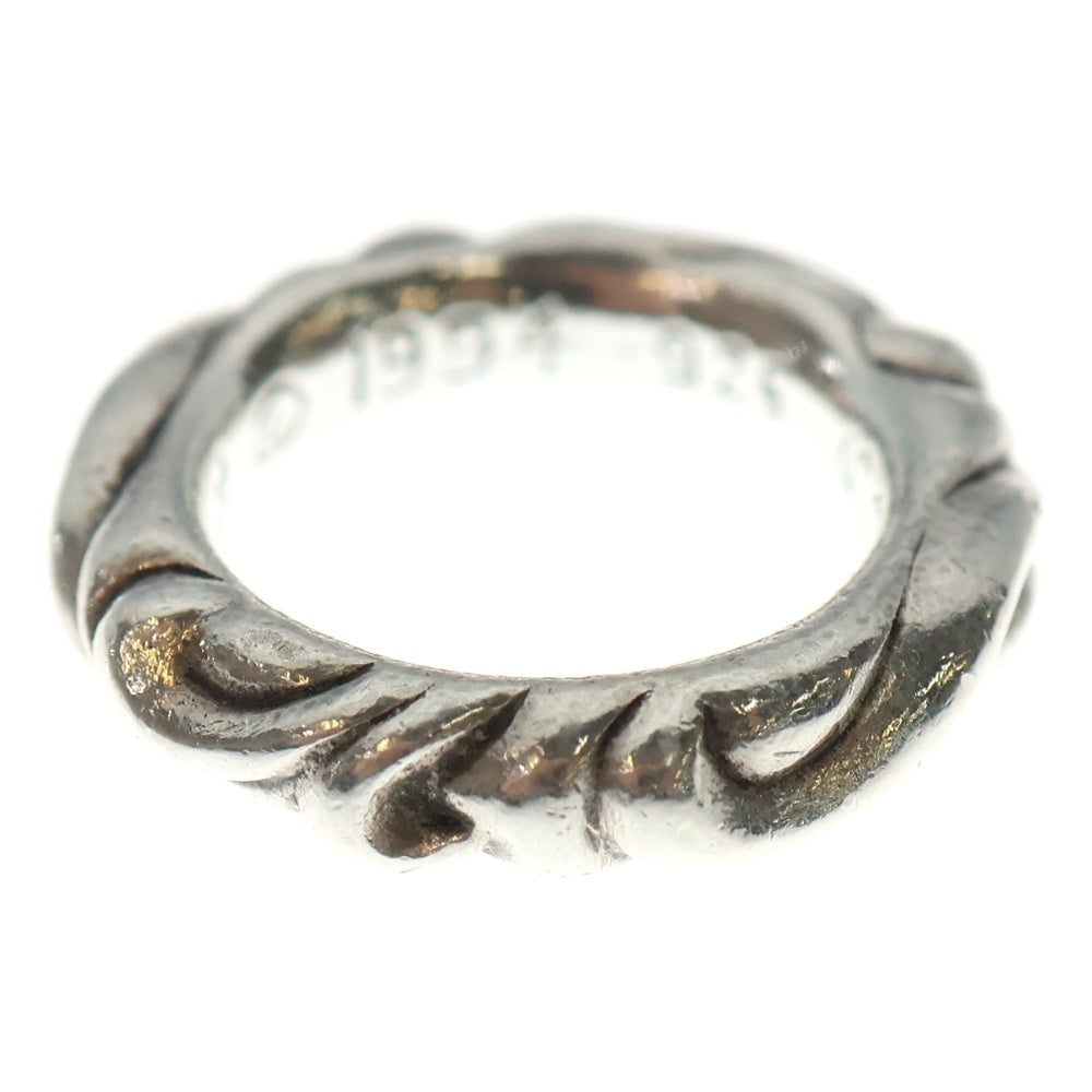 CHROME HEARTS(クロムハーツ) SCRL BAND スクロールバンド リング シルバー BCA351