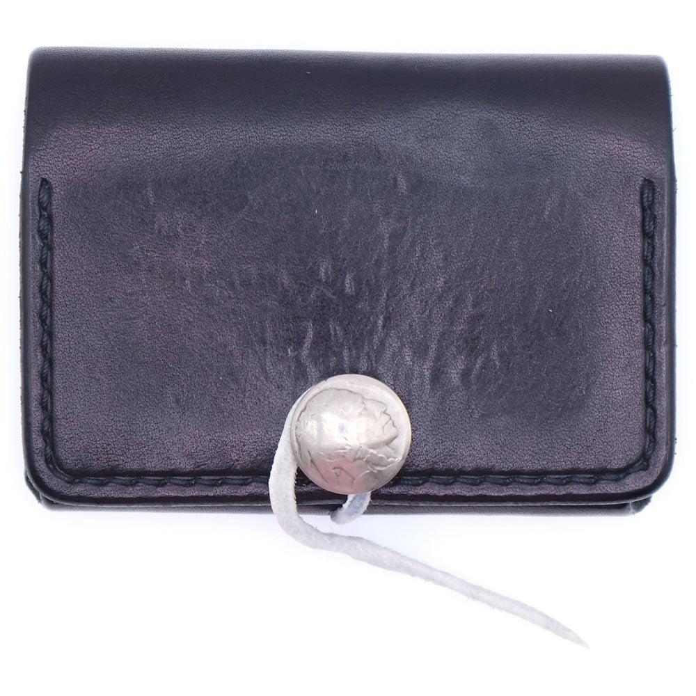 TADY & KING(タディアンドキング) 二つ折り レザー カードケース ブラック