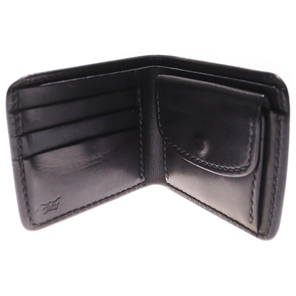 TADY & KING(タディアンドキング) 二つ折り レザーショート ウォレット ブラック
