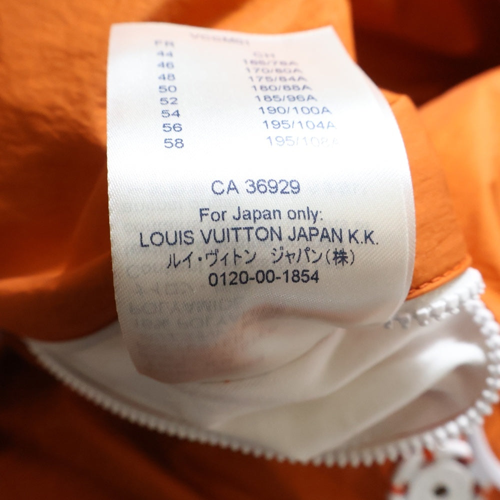 LOUIS VUITTON(ルイヴィトン) 19AW スナップボタンパデッドパファージャケット RM192M NIS HHB01WW オレンジ