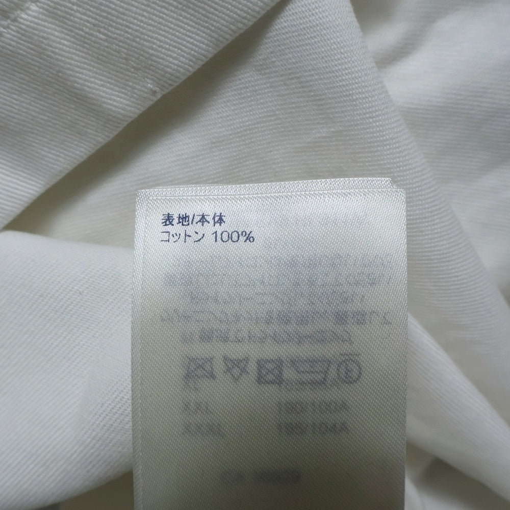 LOUIS VUITTON(ルイヴィトン) 21SS×NBA バックロゴレザーパッチ付き半袖シャツ RM212M EV9 HLS11W ホワイト