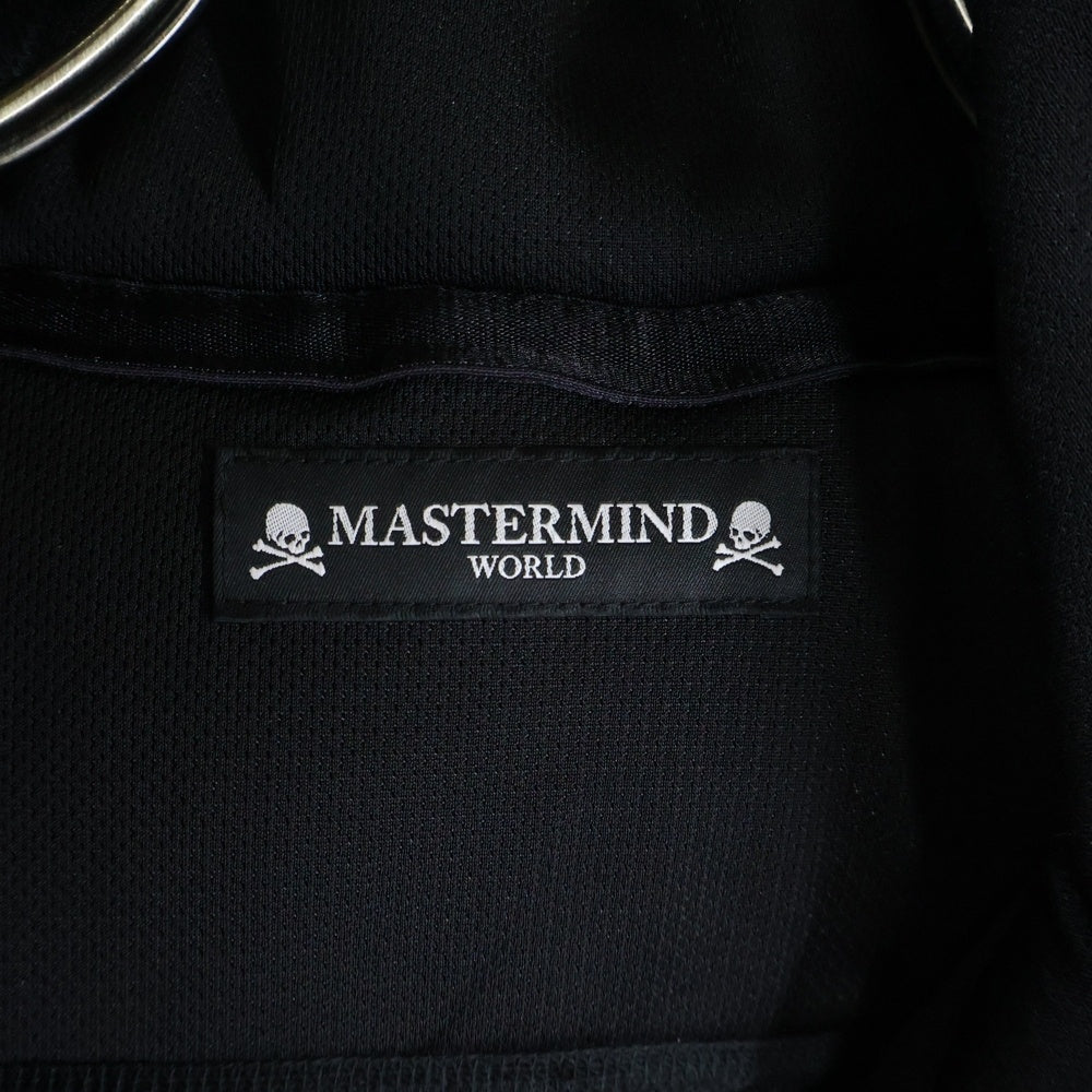 mastermind JAPAN(マスターマインドジャパン) WORLD シアリングフリースレイヤードジャケット MW20S05-BL002 ブラック