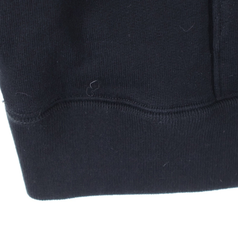 mastermind JAPAN(マスターマインドジャパン) オーバーサイズレイヤードサーマルジップアップパーカー MW18S01-SW055 ブラック