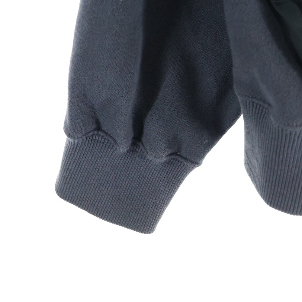 mastermind JAPAN(マスターマインドジャパン) ×C2H4 Skull Print Zip Pocket Hoodie スカルポケットプルオーバーフーディーパーカー グレー