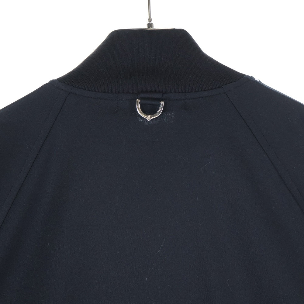 mastermind JAPAN(マスターマインドジャパン) WORLD SKULL TAPED TRACK JACKET スカルテープライントラックジャケット MW19S02-BL027 ブラック