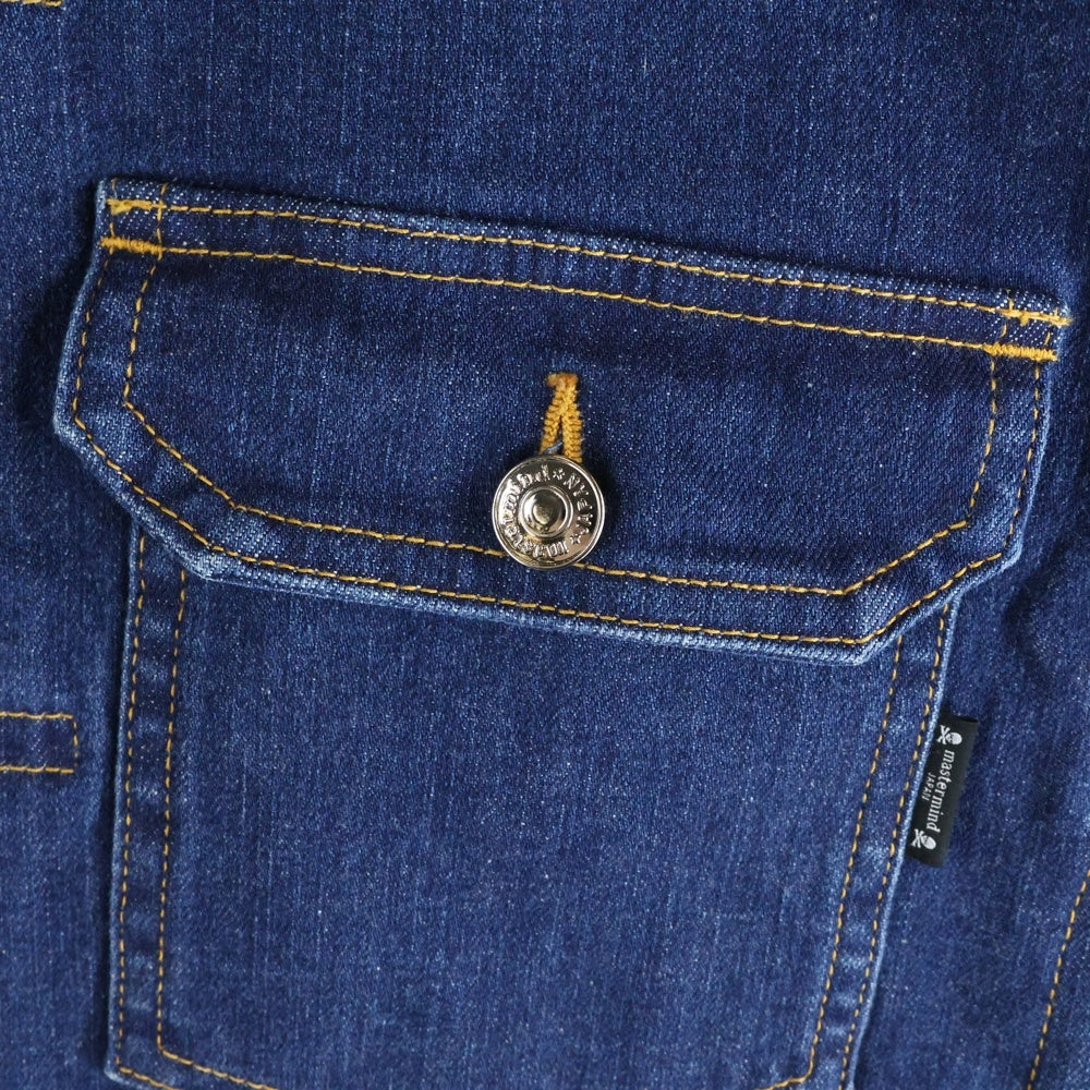 mastermind JAPAN(マスターマインドジャパン) セルビッチデニムトラッカージャケット MJ20E04-BL015 インディゴブルー