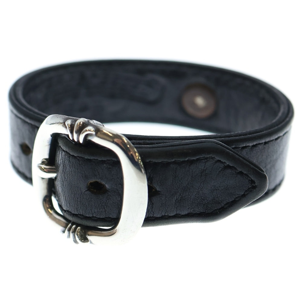 クロムハーツ　ガンスリンガーレザー　ブレスレット　JUNK CHROME HEARTS(クロムハーツ) GUNSLINGER ガンスリンガー クロスボール