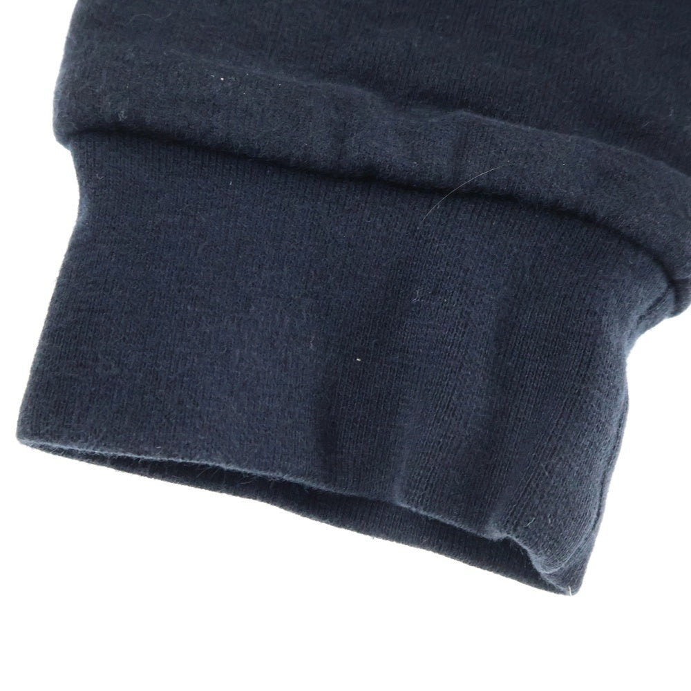 CHROME HEARTS(クロムハーツ) SWTSHRT HD ZIP Tバーアーチロゴプリント 裏地サーマルジップアップフーディーパーカー ブラック