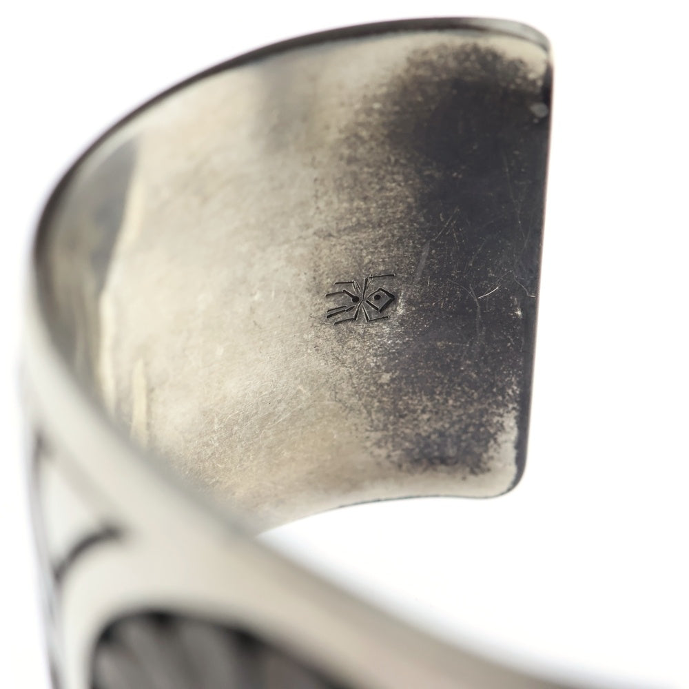 INDIAN JEWELRY(インディアンジュエリー) ホピ族 サンフェイスモチーフ バングル シルバー