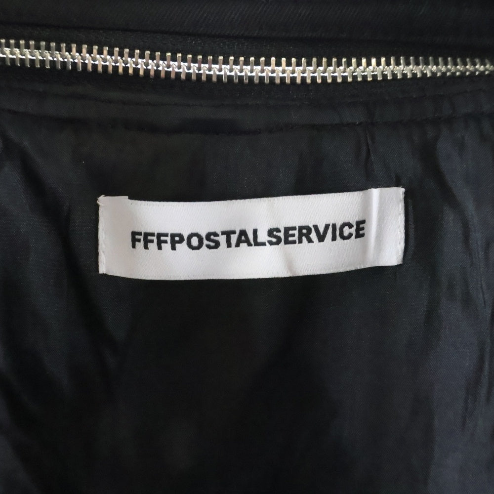 FFFPOSTALSERVICE(トリプルエフポスタルサービス) 25SS Reia Hooded Parachute Jacket レイアフードパラシュートジャケット FFFPSSS2508 ブラック