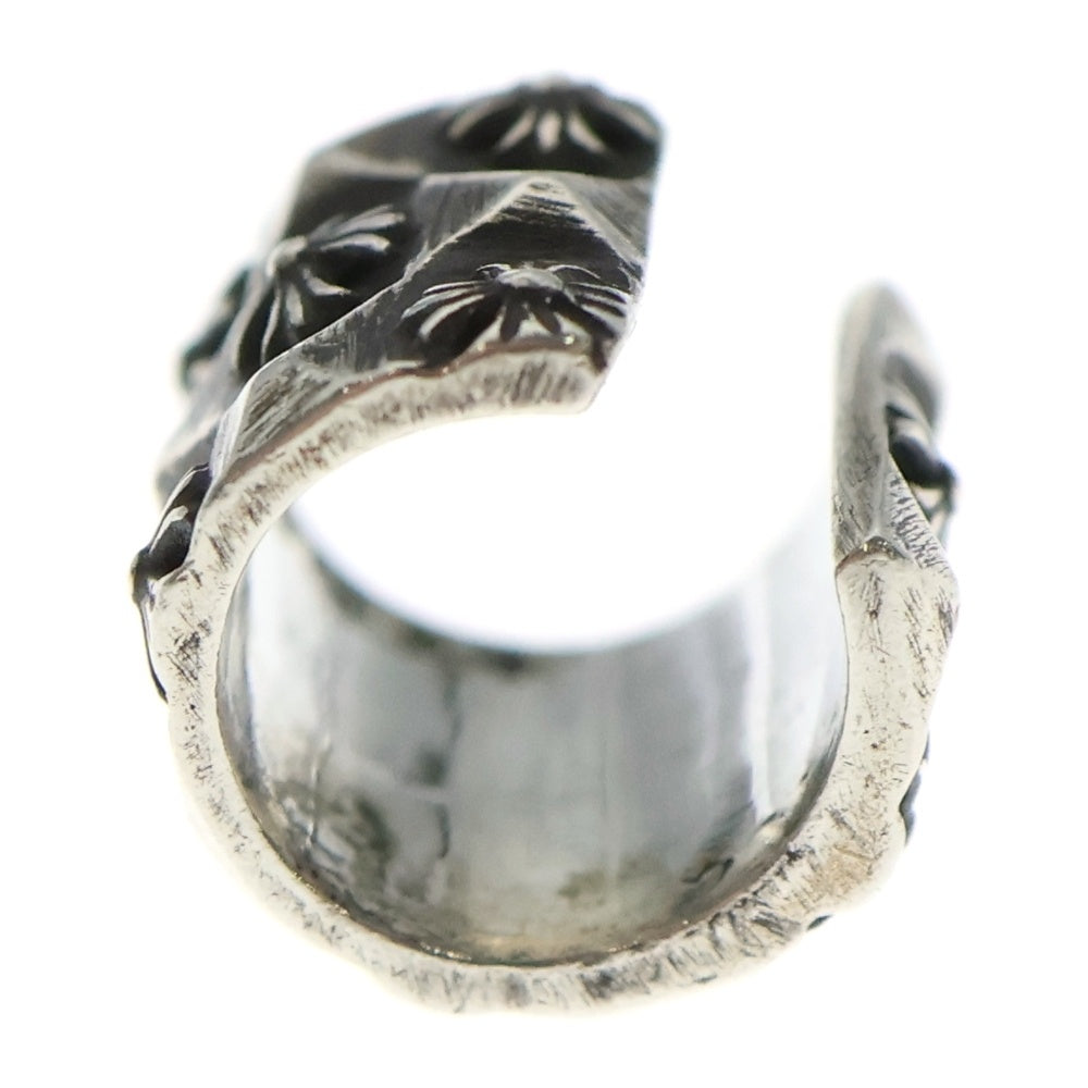 CHROME HEARTS(クロムハーツ) CUFF PYRAMID CH PLUS ピラミッドCHプラスイヤーカフ イヤリング シルバー