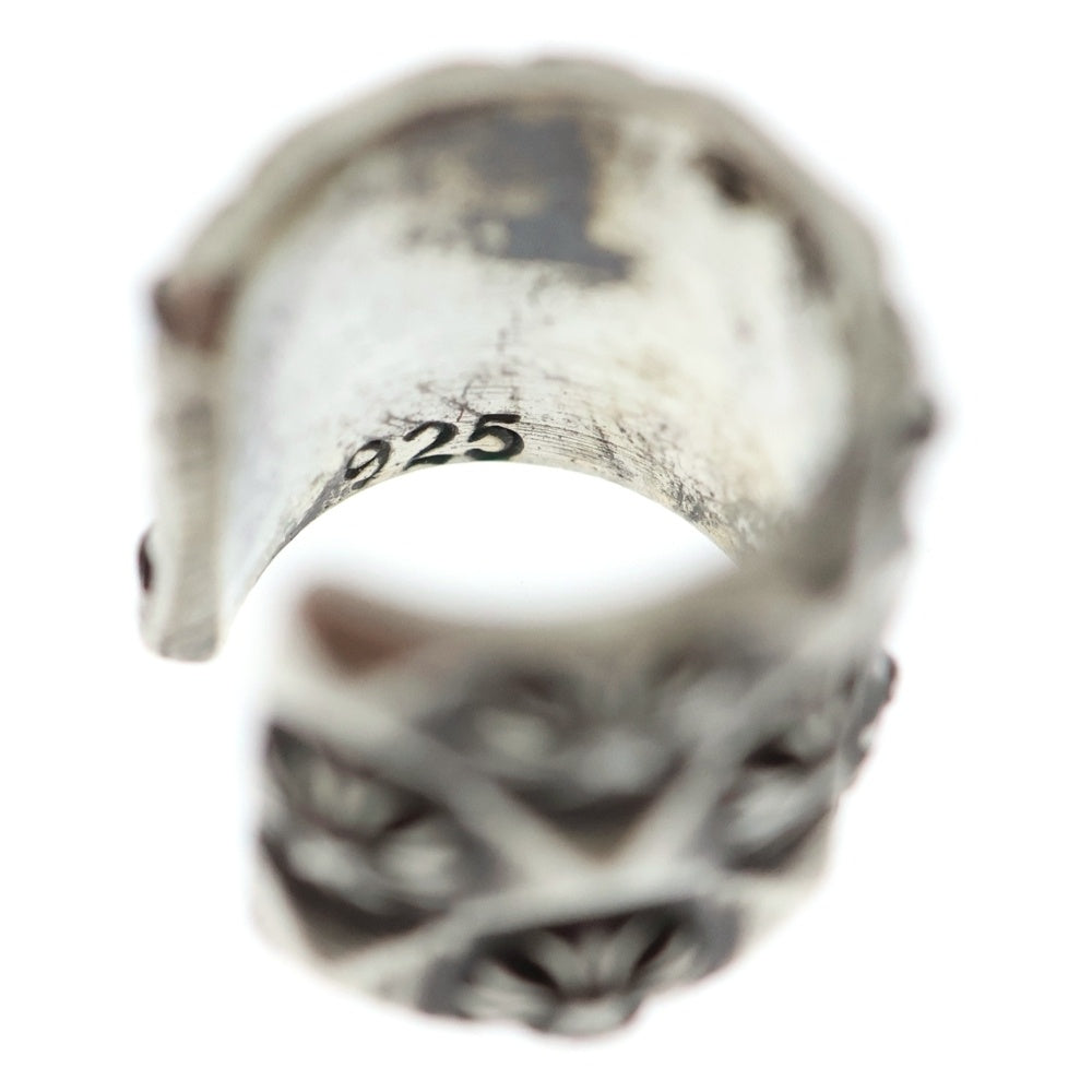 CHROME HEARTS(クロムハーツ) CUFF PYRAMID CH PLUS ピラミッドCHプラスイヤーカフ イヤリング シルバー