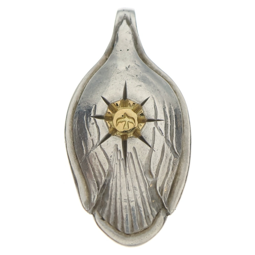 goro's(ゴローズ) K18付きスプーン ペンダントトップ シルバー/ゴールド