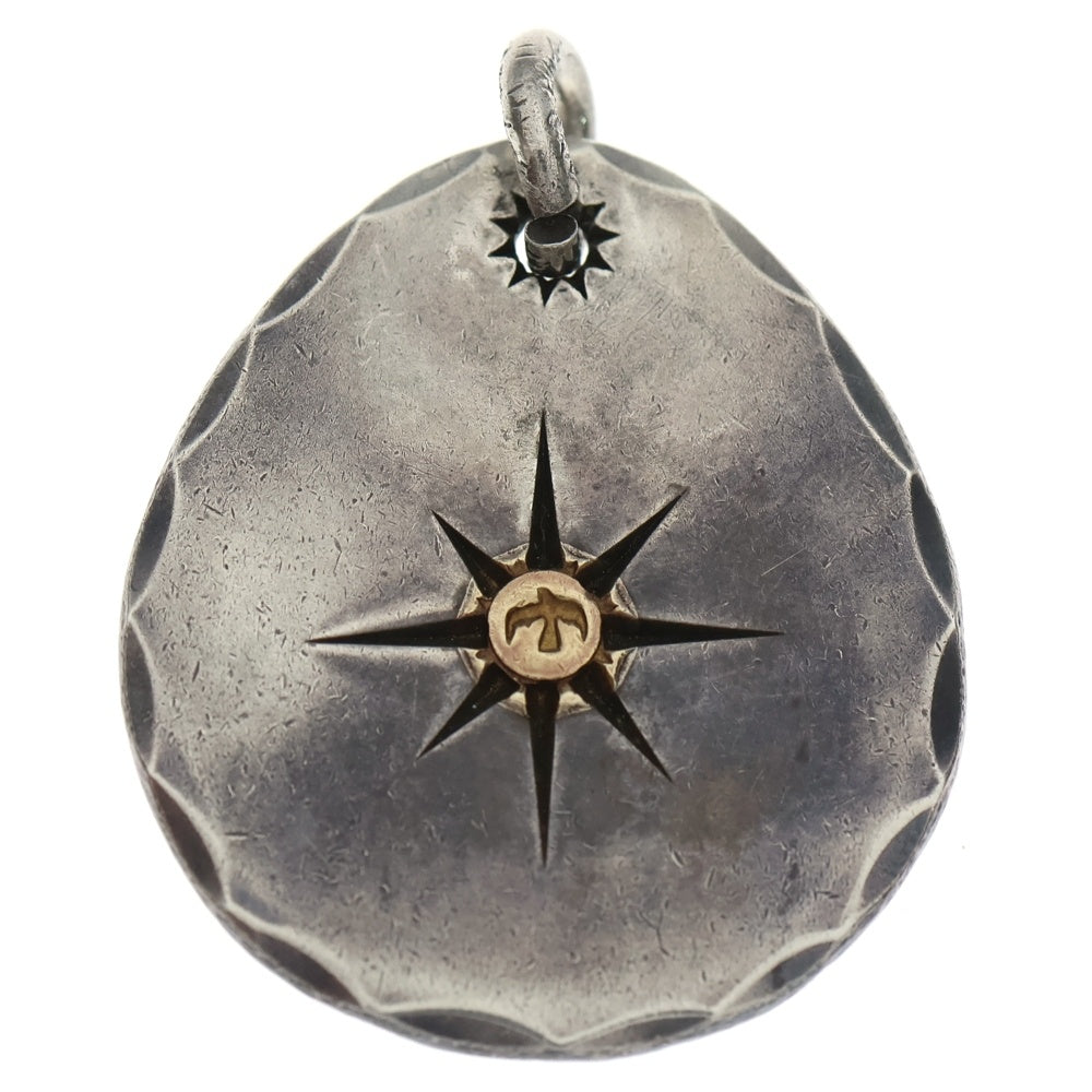 goro's(ゴローズ) たたきメタル大 ペンダントトップ シルバー/ゴールド