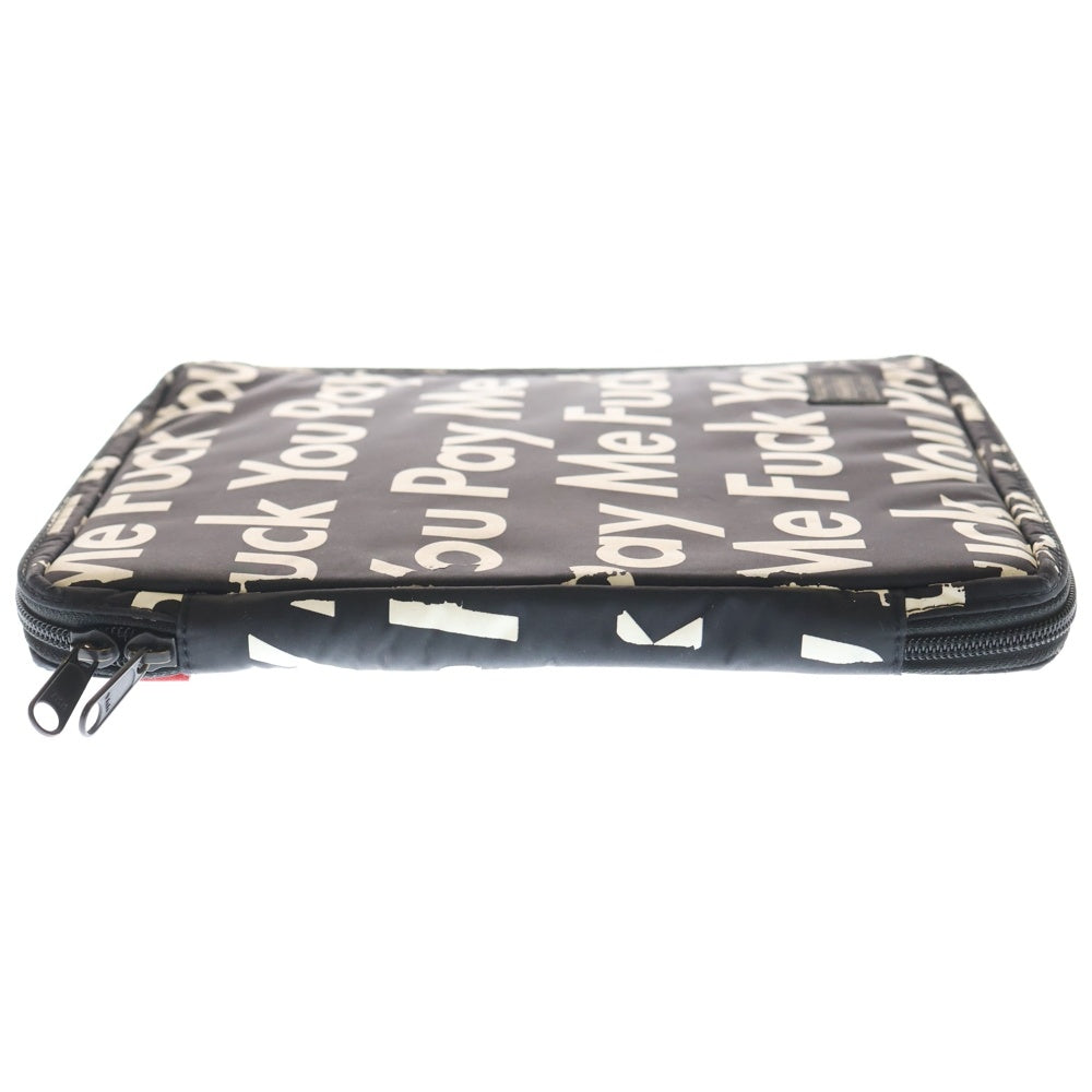 SUPREME(シュプリーム) POTER iPAD ケース ブラック