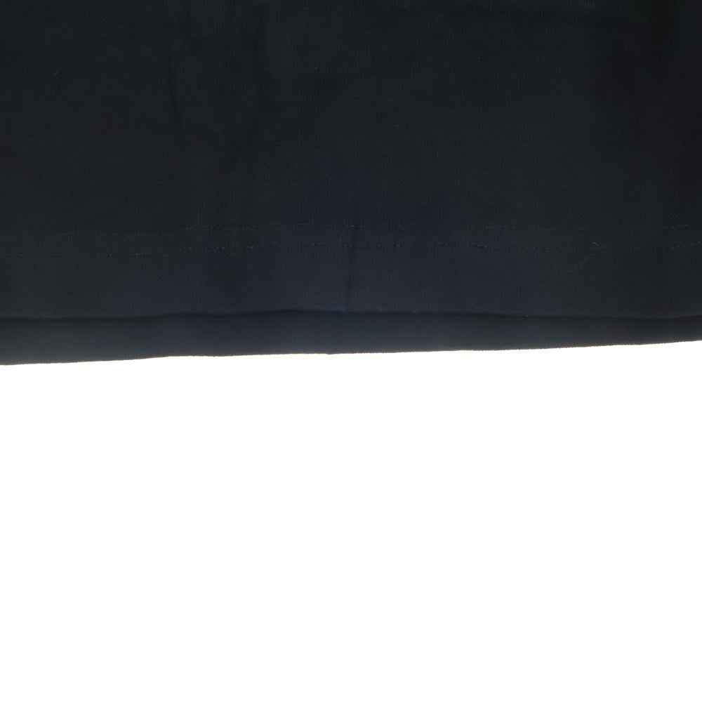 THE BLACK EYE PATCH(ブラックアイパッチ) 取扱注意 ロゴプリント クルーネック コットン 半袖 Tシャツ カットソー ブラック