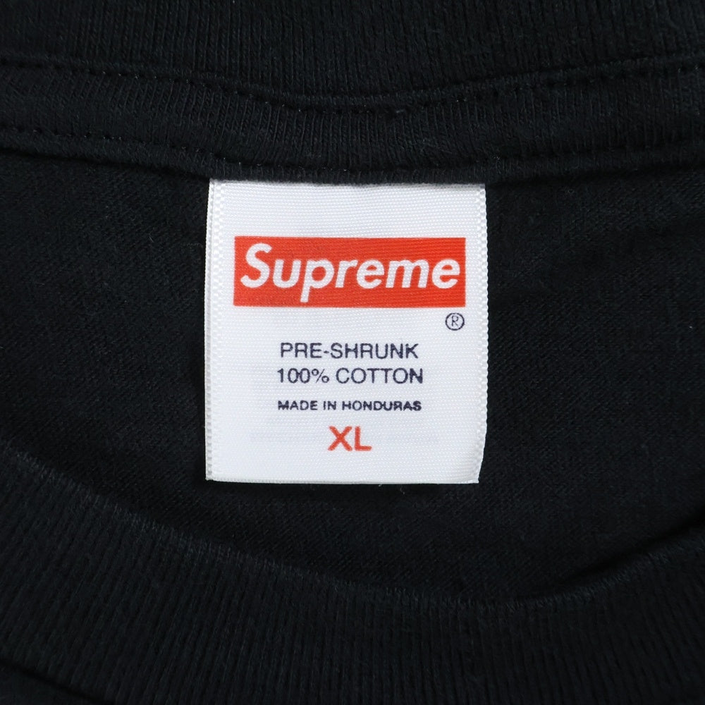 SUPREME(シュプリーム) 25AW Playboi Carti Tee プレイボーイ カーティ フォトプリント クルーネック 半袖Tシャツ カットソー ブラック