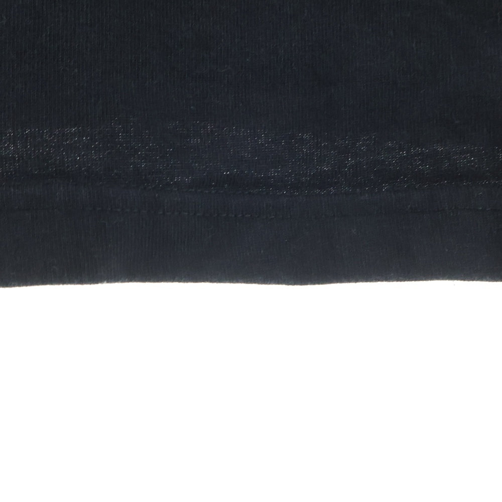 THE BLACK EYE PATCH(ブラックアイパッチ) Danger Hot Label プリント 半袖Tシャツ ブラック