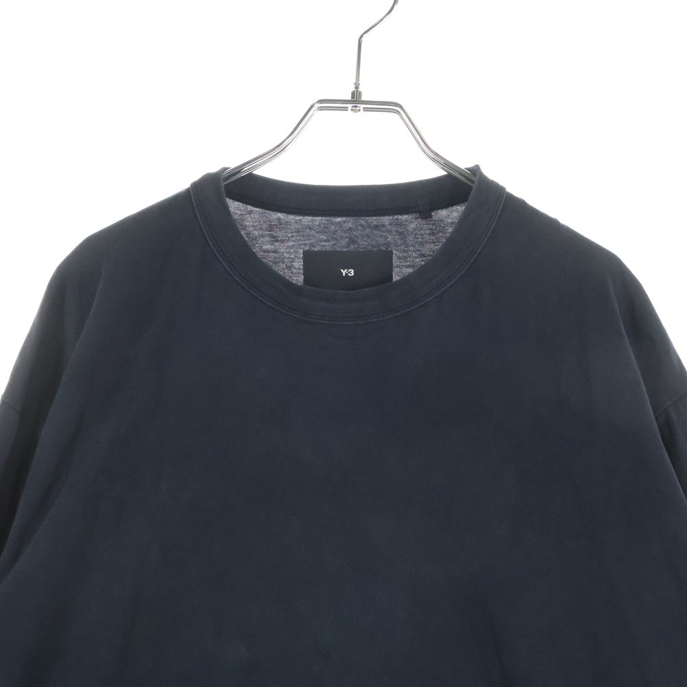 Y-3(ワイスリー) バックグラフィックロゴ L/S TEE ロングTスリーブTシャツ ブラック IQ2146