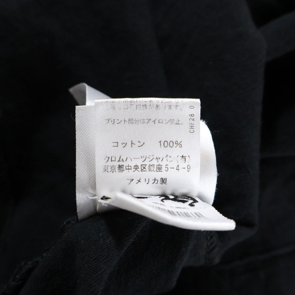 CHROME HEARTS(クロムハーツ) TOKYO 東京限定 バックスクロールラベル 両面プリント半袖Tシャツ カットソー ブラック